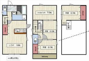 物件の間取り画像