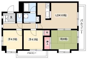 物件の間取り画像