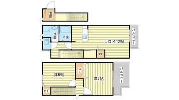 物件の間取り画像