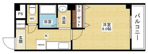ウエストコート新大阪の間取り
