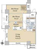 物件の間取り画像