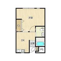 大阪府大阪市旭区赤川2丁目(アパート)の賃貸物件の間取り