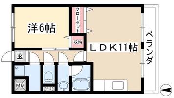 物件の間取り画像