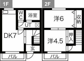 物件の間取り画像