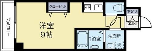 ラフィネスシャトードゥ赤坂の間取り