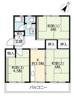 UR南花台0250302の間取り
