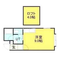 北海道札幌市手稲区前田八条13丁目(アパート)の賃貸物件の間取り