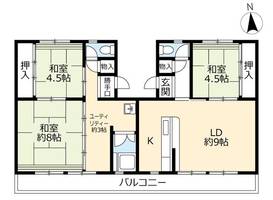 物件の間取り画像