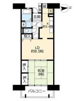 物件の間取り画像