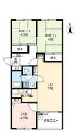 UR芦屋浜0030444の間取り