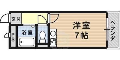メゾン揺光の間取り