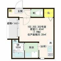 物件の間取り画像