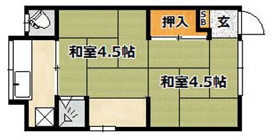 物件の間取り画像