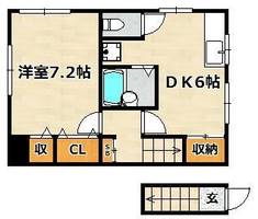 野末文化201の間取り