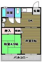 物件の間取り画像