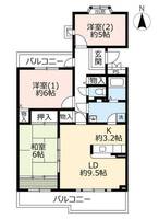 物件の間取り画像