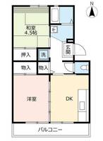 物件の間取り画像