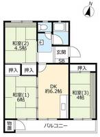 物件の間取り画像