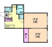 平野マンション301の間取り