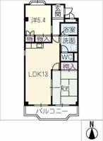 物件の間取り画像