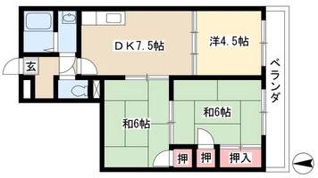 物件の間取り画像