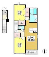 物件の間取り画像