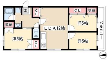 物件の間取り画像