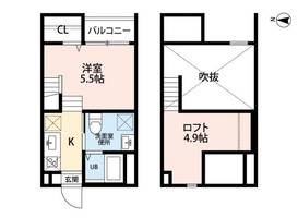 物件の間取り画像