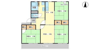 物件の間取り画像