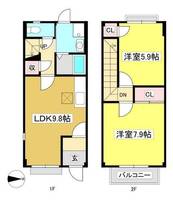 物件の間取り画像