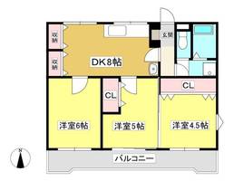 物件の間取り画像