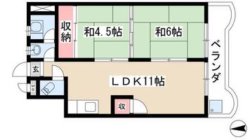物件の間取り画像