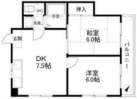 物件の間取り画像