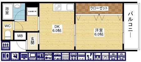 物件の間取り画像