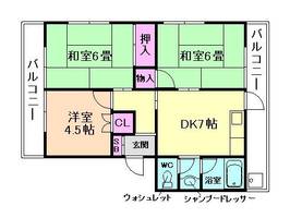 物件の間取り画像