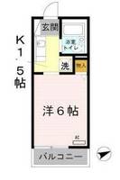兵庫県神戸市須磨区南落合1丁目(アパート)の賃貸物件の間取り