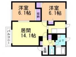 物件の間取り画像