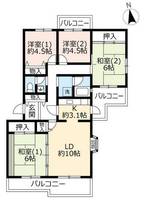 物件の間取り画像