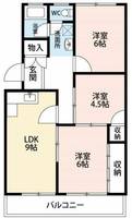 物件の間取り画像