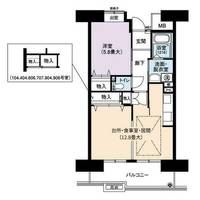 物件の間取り画像