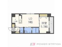 YU-COURT 大通西13(ユーコート大通西13)の間取り