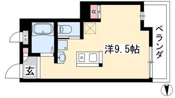 レジデンス一社303の間取り