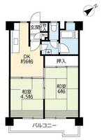 UR金田一丁目0060607の間取り