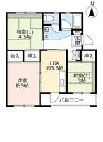 物件の間取り画像