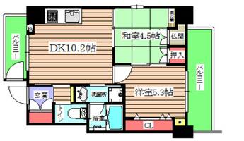 物件の間取り画像