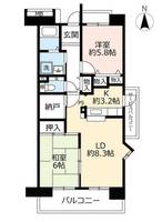 物件の間取り画像