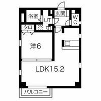 グランレーヴ大須観音の間取り