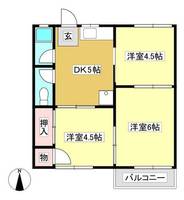 サンシャイン江畑Ⅰの間取り