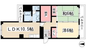 物件の間取り画像