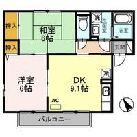 エステートたつみの間取り
